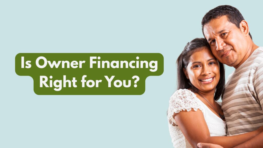 happy couple new home through owner financing with Dream Home Bridge