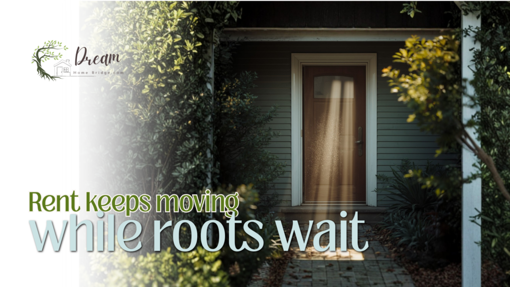 Open front door representing a new beginning through creative home financing.